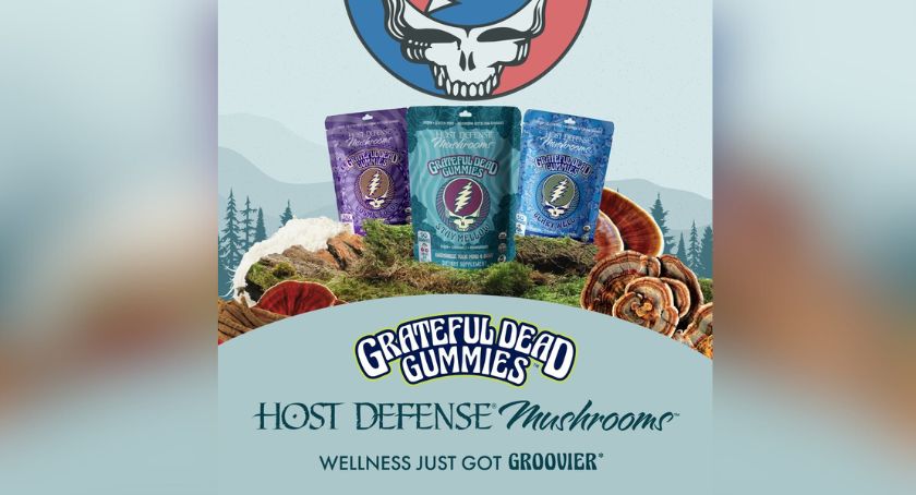 Host Defense Mushrooms Launches Grateful Dead Gummies